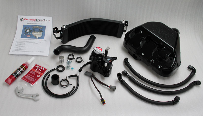 Ninja H2 intercooler kit